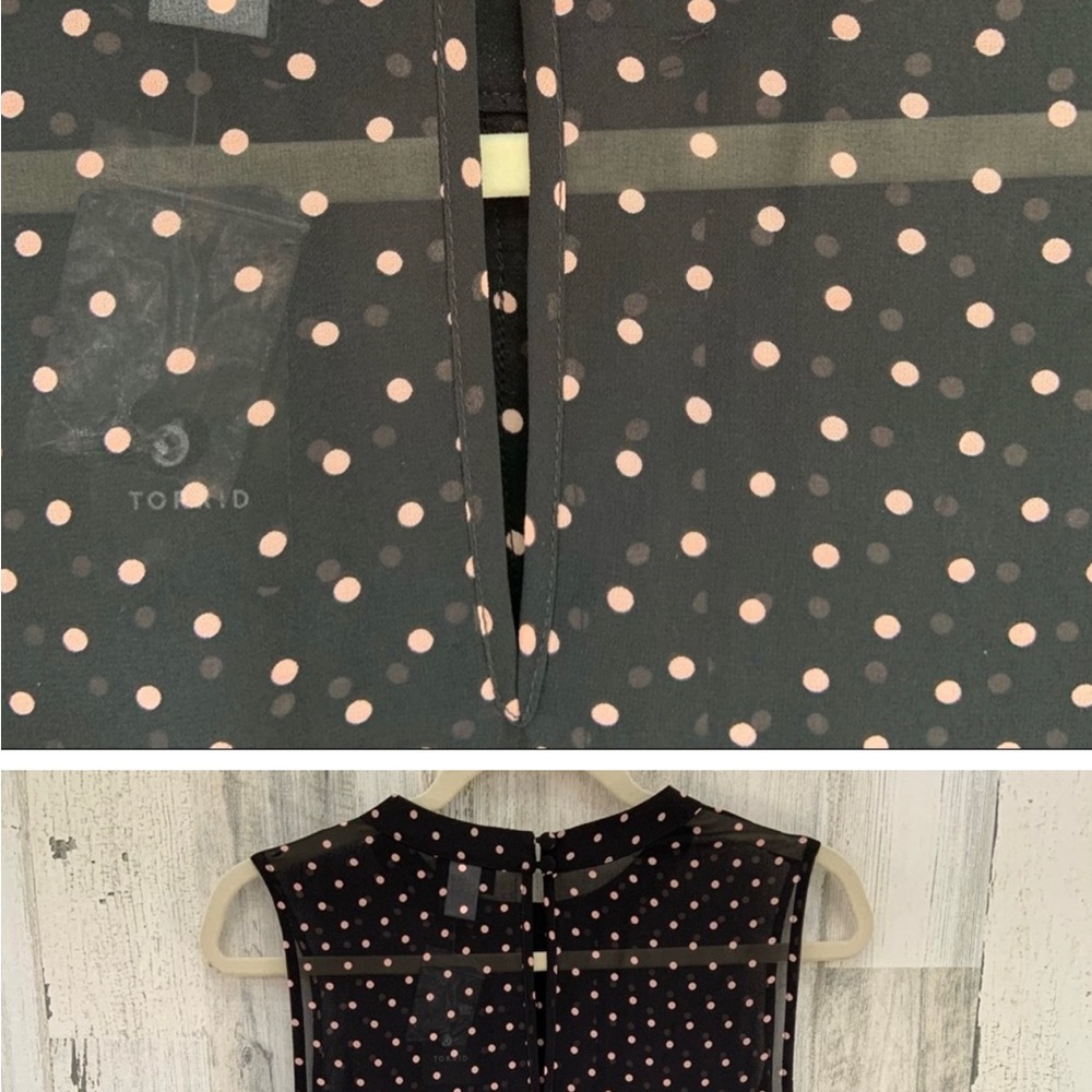 Torrid button blouse - Picture 3 of 8